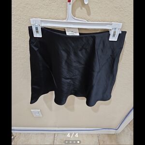 Women's Satin Mini A-Line Skirt A New Day size XS nwt